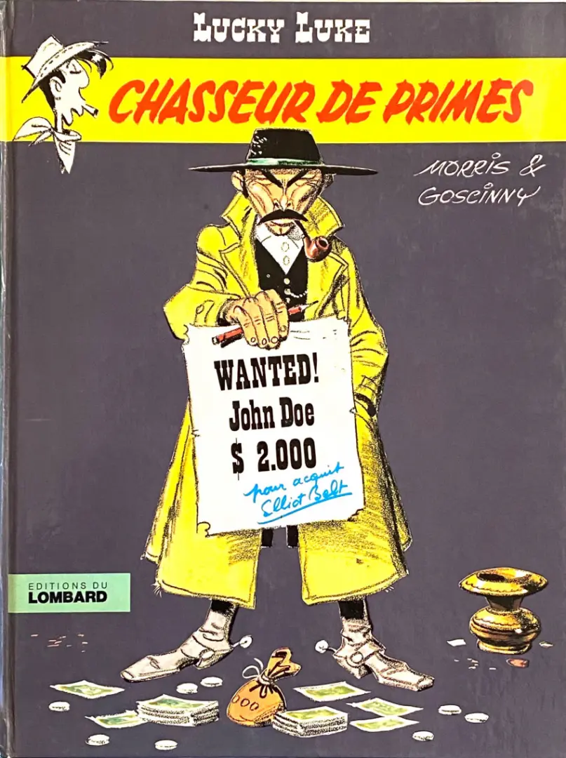 Couverture de l'album Lucky Luke Tome 39 Chasseur de primes