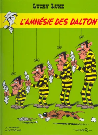 Couverture de l'album Lucky Luke Tome 60 L'amnésie des Dalton