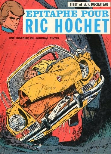 Couverture de l'album Ric Hochet Tome 17 Épitaphe pour Ric Hochet