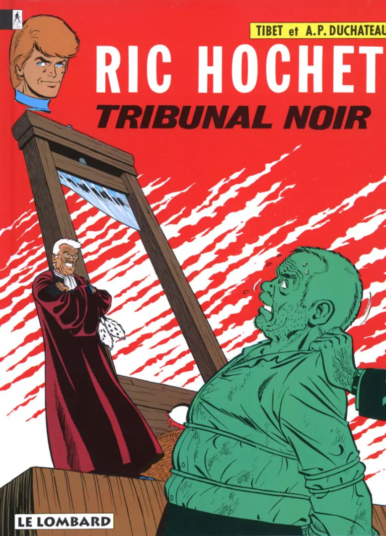 Couverture de l'album Ric Hochet Tome 32 Tribunal noir
