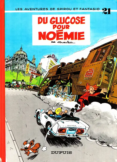 Couverture de l'album Spirou et Fantasio Tome 21 Du glucose pour Noémie
