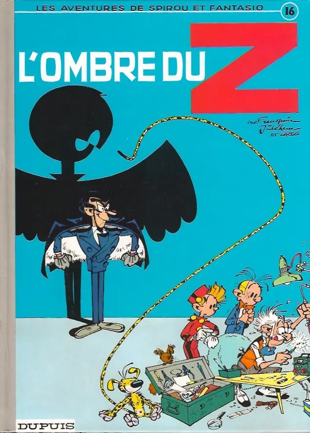 Couverture de l'album Spirou et Fantasio Tome 16 L'ombre du Z