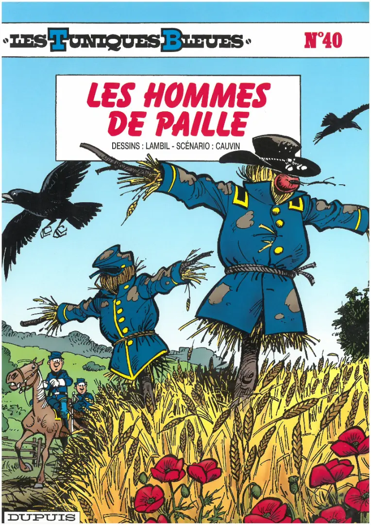 Couverture de l'album Les Tuniques Bleues Tome 40 Les hommes de paille