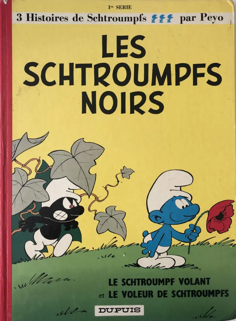 Couverture de l'album Les Schtroumpfs Tome 1 Les schtroumpfs noirs
