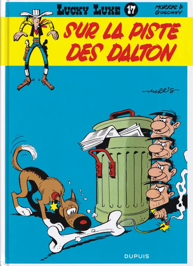Couverture de l'album Lucky Luke Tome 17 Sur la piste des Dalton
