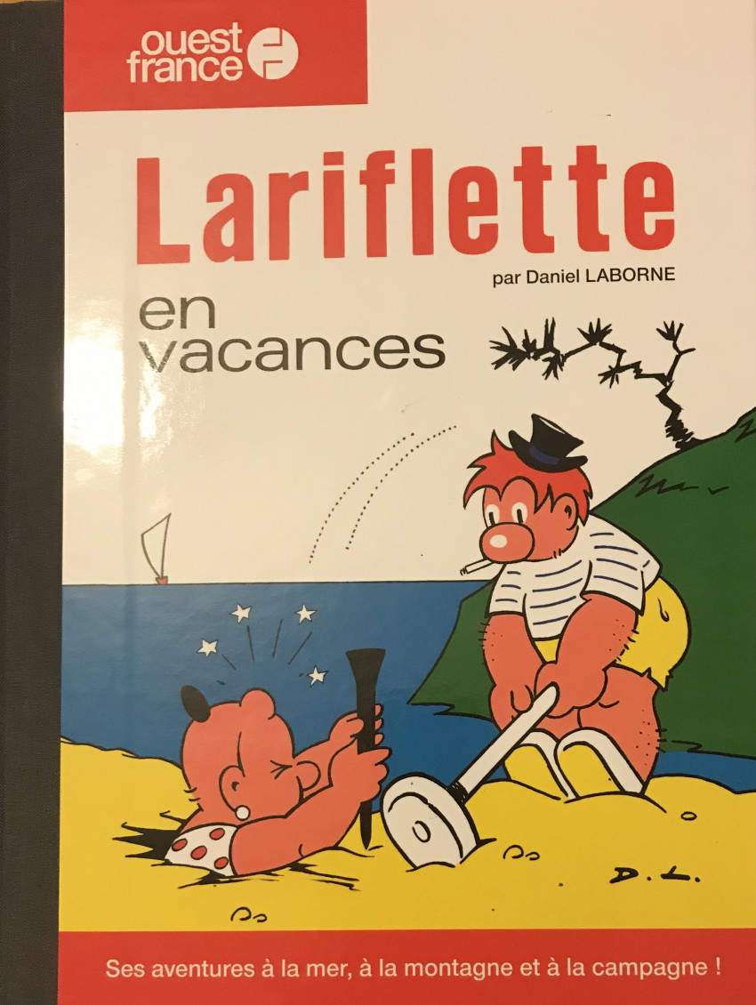 Couverture de l'album Lariflette Tome 5 En vacances