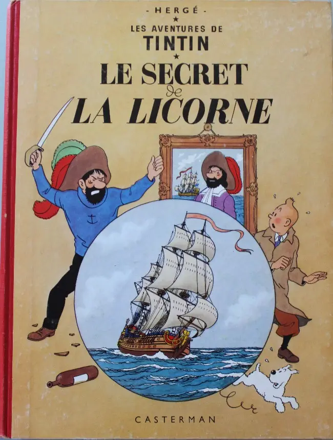 Couverture de l'album Tintin Tome 11 Le secret de la Licorne