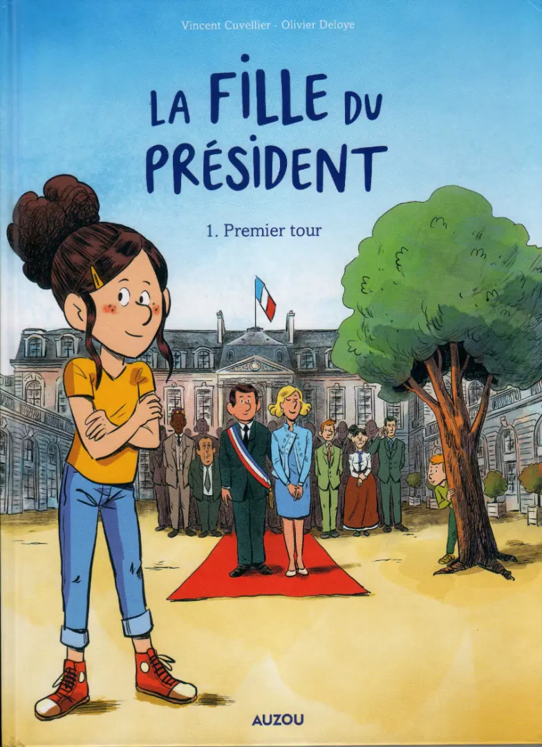 Couverture de l'album La fille du Président 1 Premier tour