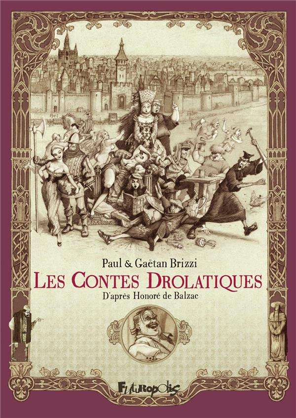 Couverture de l'album Les contes drolatiques