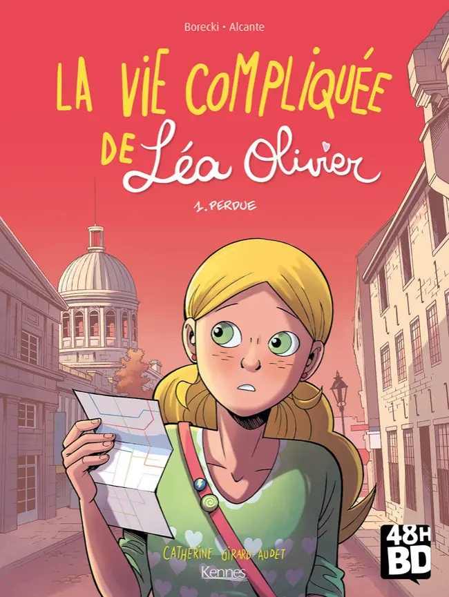 Couverture de l'album La Vie compliquée de Léa Olivier Tome 1 Perdue