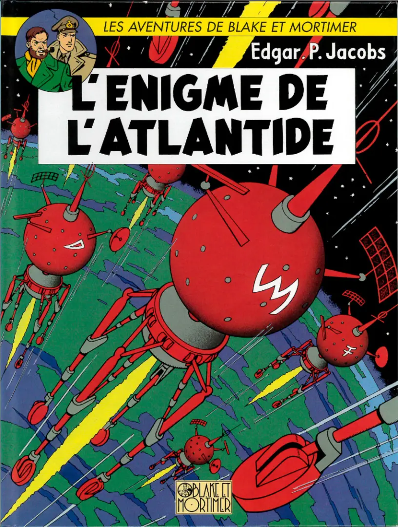 Couverture de l'album Blake et Mortimer Tome 7 L'Enigme de l'Atlantide