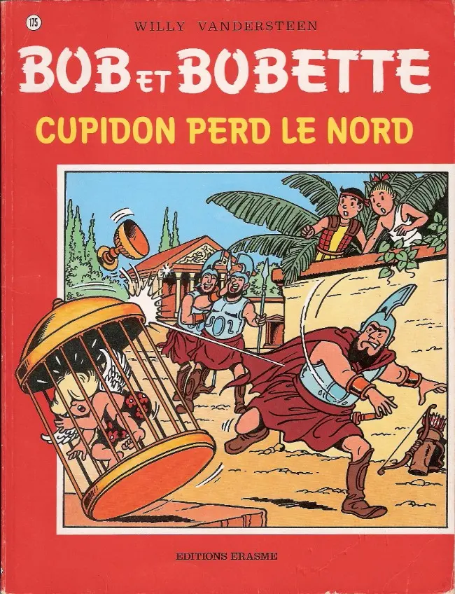 Couverture de l'album Bob et Bobette Tome 175 Cupidon perd le Nord