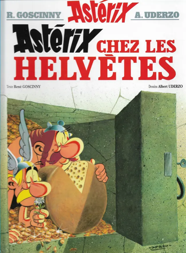 Couverture de l'album Astérix Tome 16 Astérix chez les Helvètes