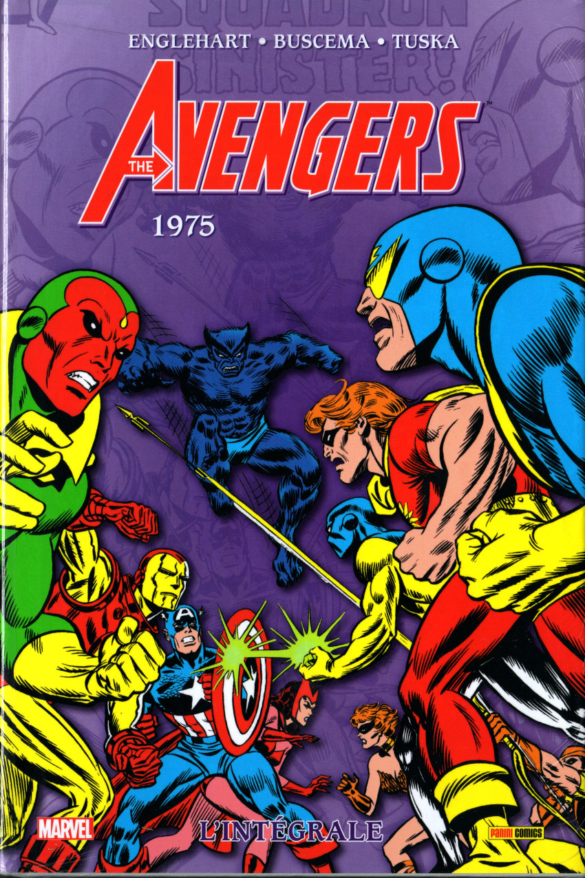 Couverture de l'album The Avengers - L'intégrale Tome 12 1975