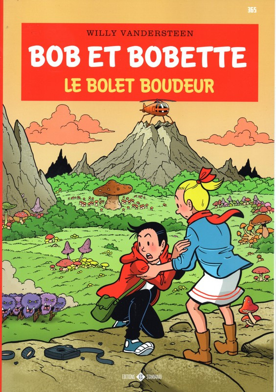 Couverture de l'album Bob et Bobette Tome 365 Le Bolet Boudeur