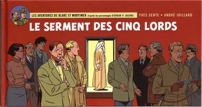 Couverture de l'album Blake et Mortimer Tome 21 Le serment des cinq lords
