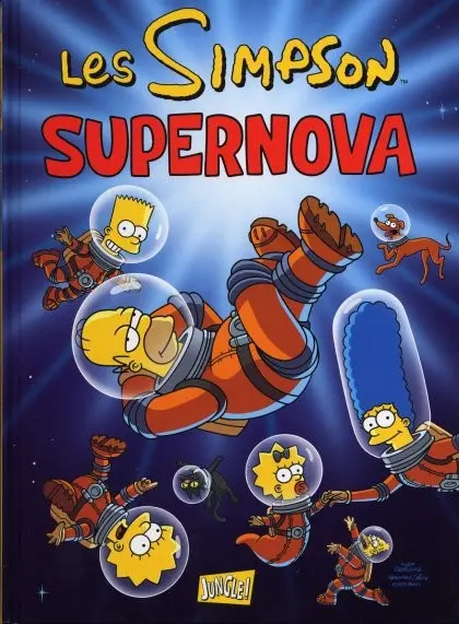 Couverture de l'album Les Simpson Tome 25 Supernova
