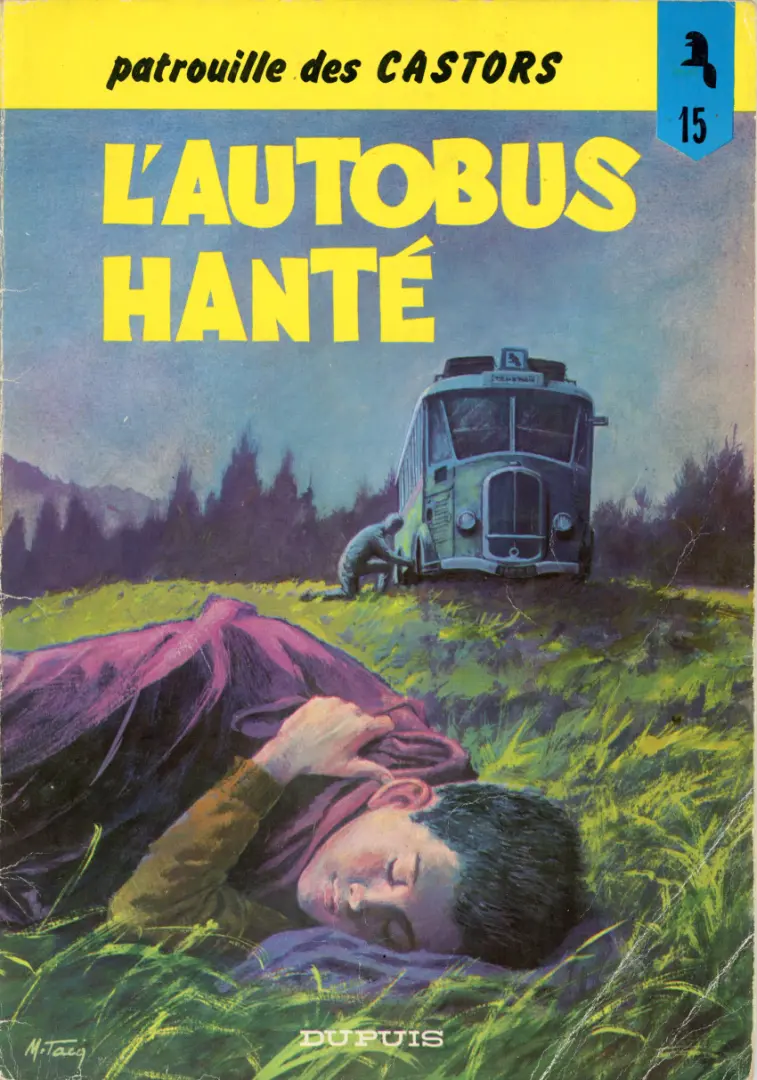 Couverture de l'album La Patrouille des Castors Tome 15 L'autobus hanté