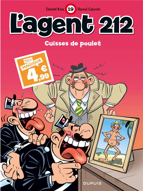 Couverture de l'album L'Agent 212 Tome 19 Cuisses de Poulet