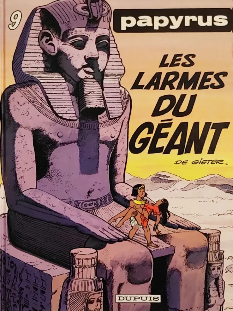 Couverture de l'album Papyrus Tome 9 Les larmes du géant
