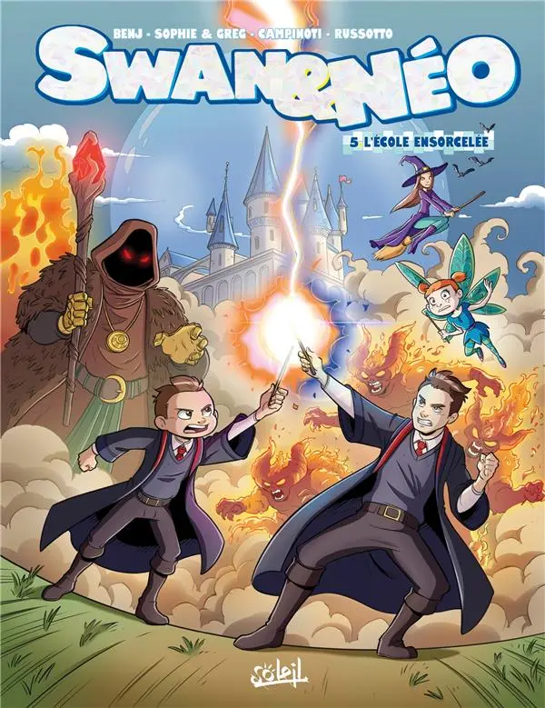 Couverture de l'album Swan & Néo 5 L'école ensorcelée