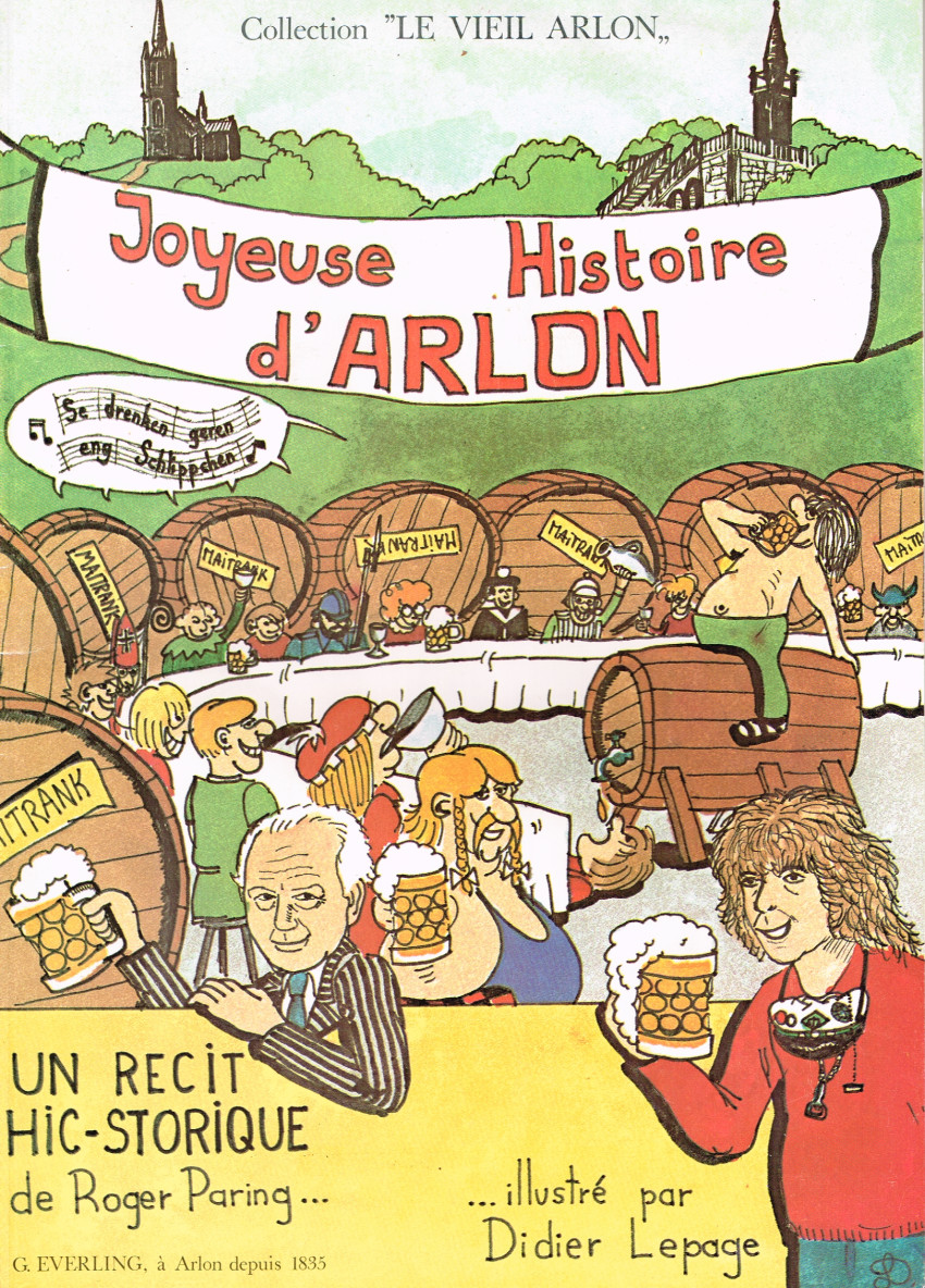 Couverture de l'album Joyeuse histoire d'Arlon Un récit Hic-storique