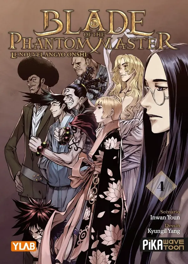 Couverture de l'album Blade of the Phantom Master - Le Nouvel Angyo Onshi 4