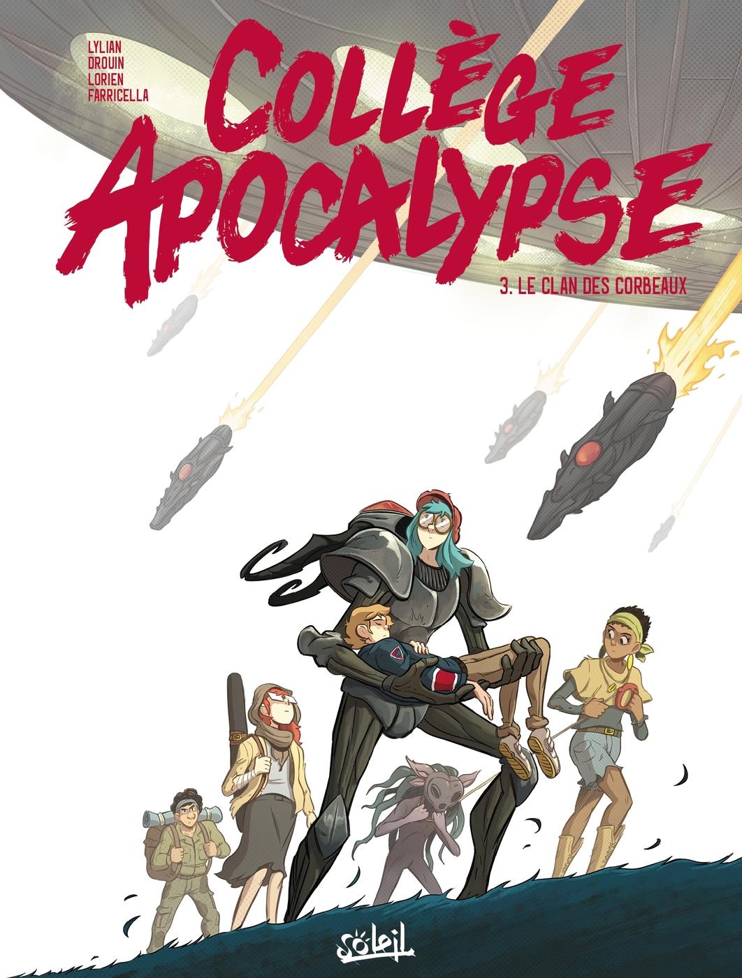 Couverture de l'album Collège Apocalypse 3 Le Clan Des Corbeaux