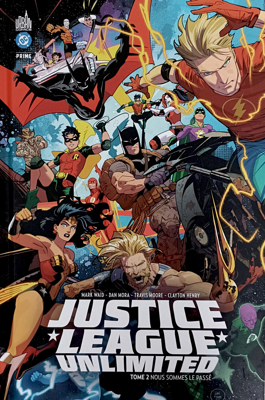 Couverture de l'album Justice League Unlimited Tome 2 Nous sommes le passé