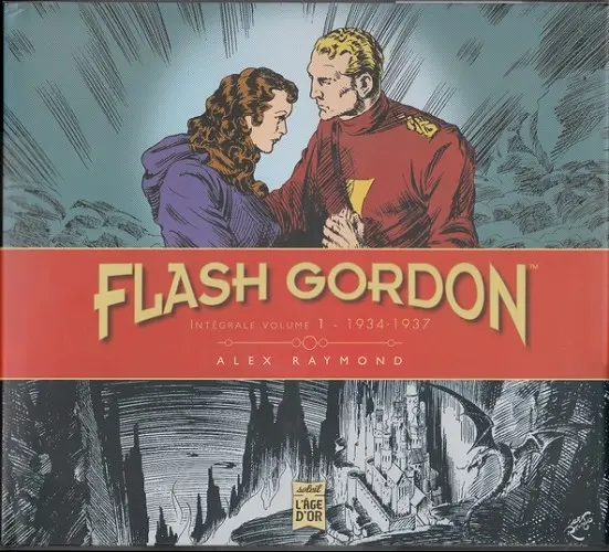 Couverture de l'album Flash Gordon Soleil - L'âge d'or Tome 1 Intégrale Volume 1 - 1934-1937