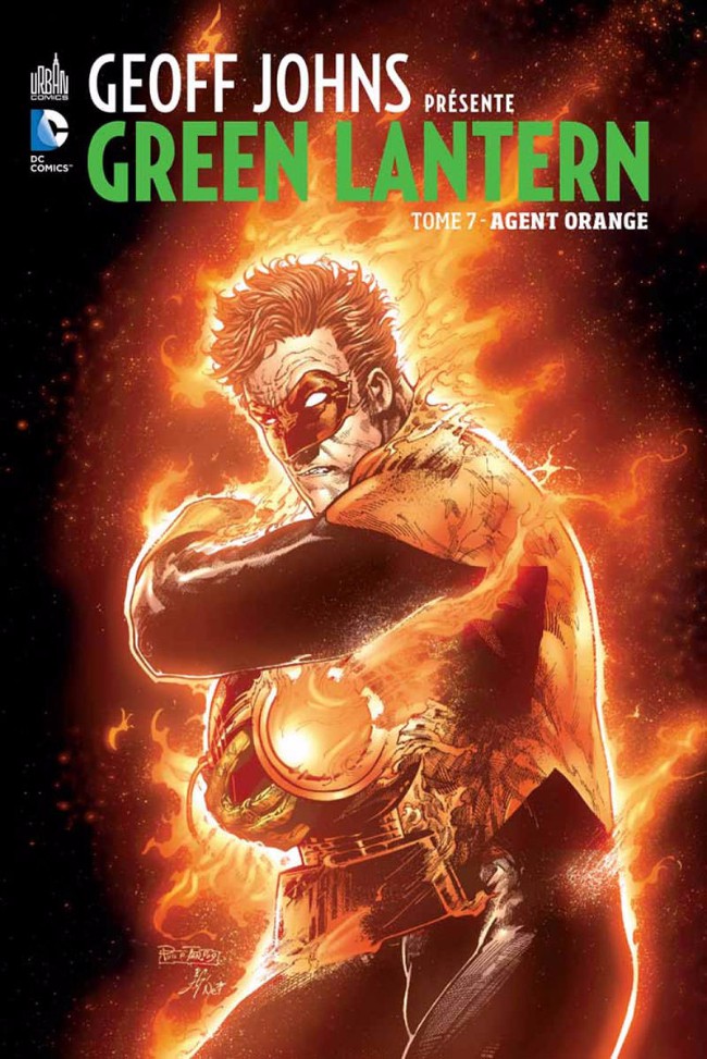 Couverture de l'album Geoff Johns présente Green Lantern Tome 7 Agent Orange