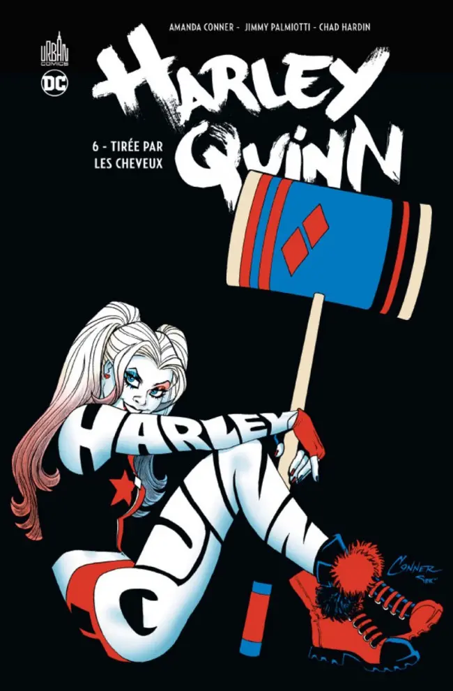 Couverture de l'album Harley Quinn Tome 6 Tirée par les cheveux