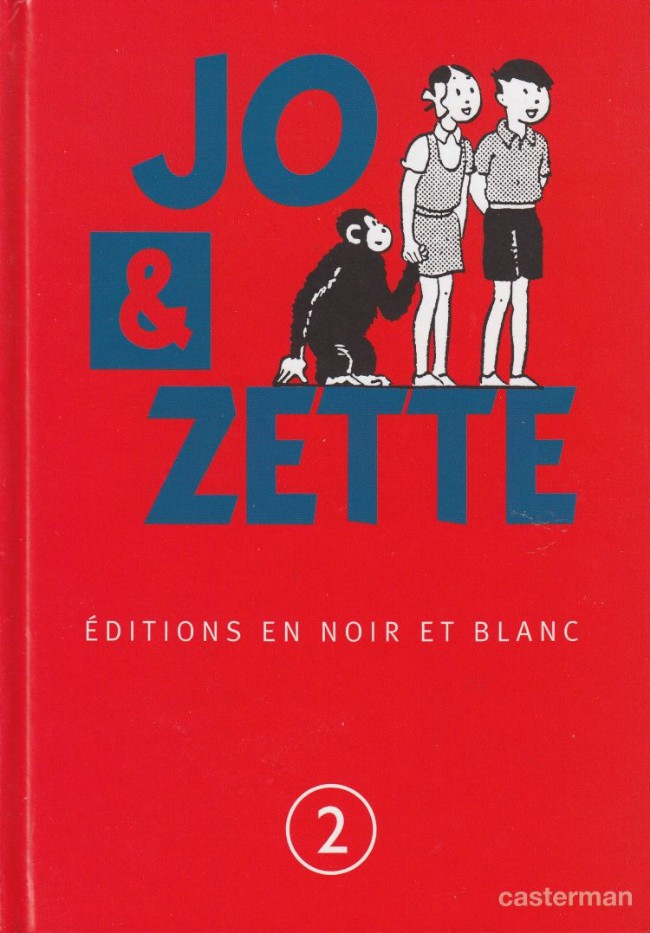 Couverture de l'album Jo et Zette - éditions en noir et blanc Jo et Zette, éditions en N&B T.2