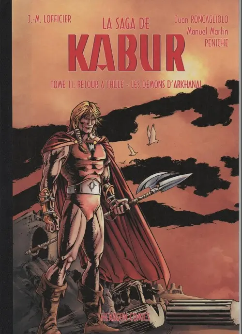 Couverture de l'album Kabur Tome 11 Retour à Thulé - Les démons d'Arkhanal
