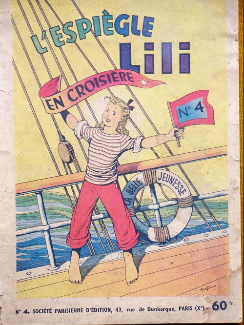 Couverture de l'album Lili Tome 4 L'espiègle Lili en croisière
