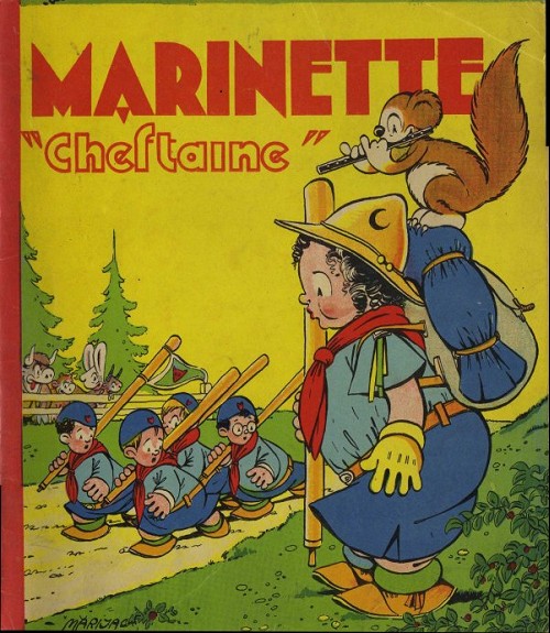 Couverture de l'album Marinette Marinette cheftaine