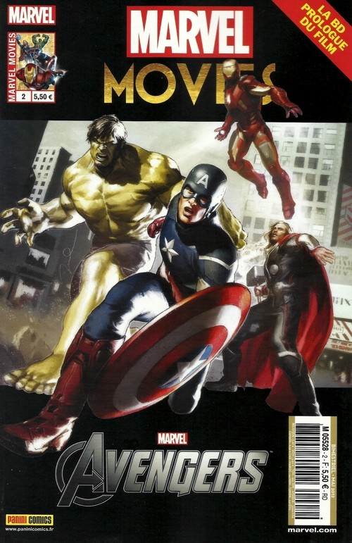Couverture de l'album Marvel Movies Tome 2 Avengers