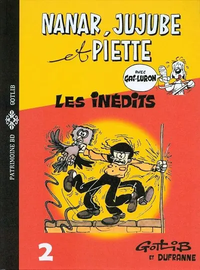 Couverture de l'album Nanar, Jujube et Piette Les inédits Tome 2