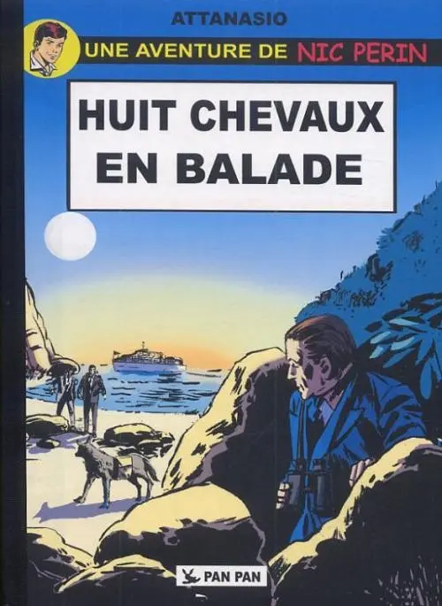 Couverture de l'album Nic Perrin Huit chevaux en balade