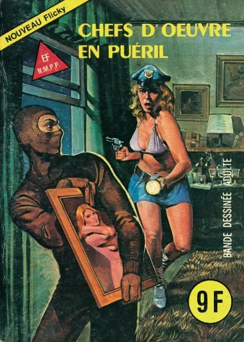 Couverture de l'album Nouveau Flicky Tome 7 Chefs d'œuvre en puéril