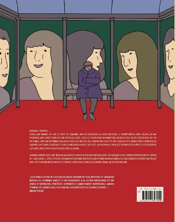 Verso de l'album Sabrina