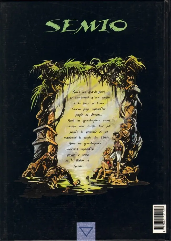 Verso de l'album Semio Tome 1 Les fleurets