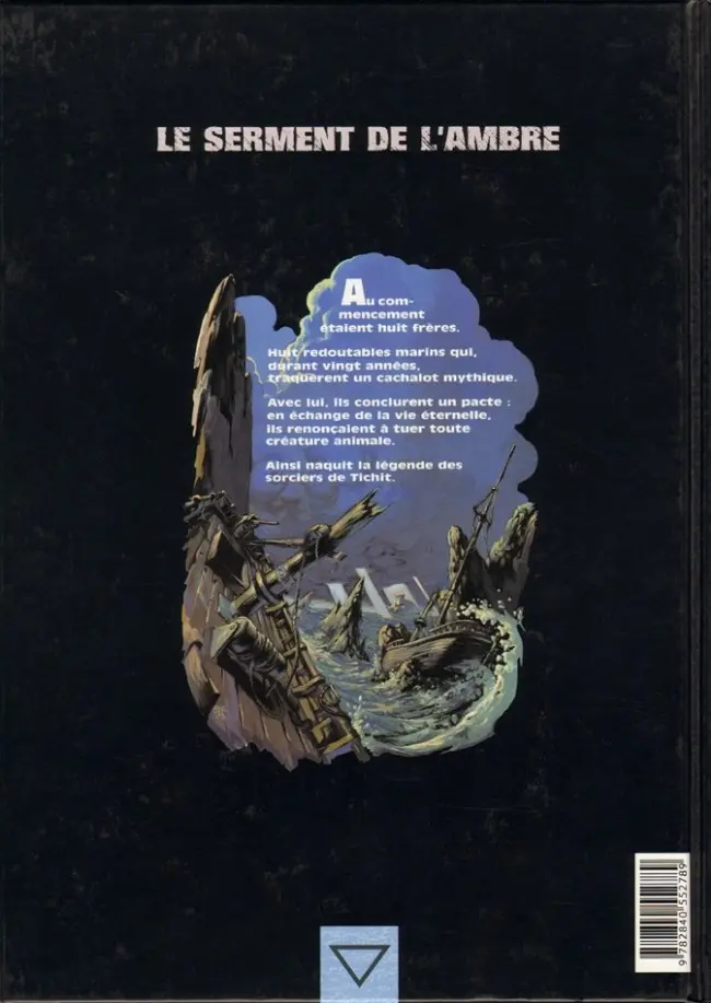 Verso de l'album Le serment de l'Ambre Tome 3 Les barbares de Deïre