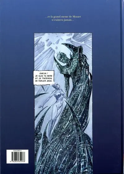 Verso de l'album Le Temps des cendres Tome 3 Papegaï (2ème partie)