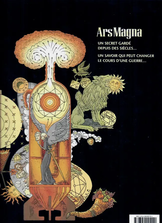 Verso de l'album Ars Magna