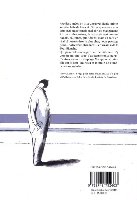 Verso de l'album La Tour blanche