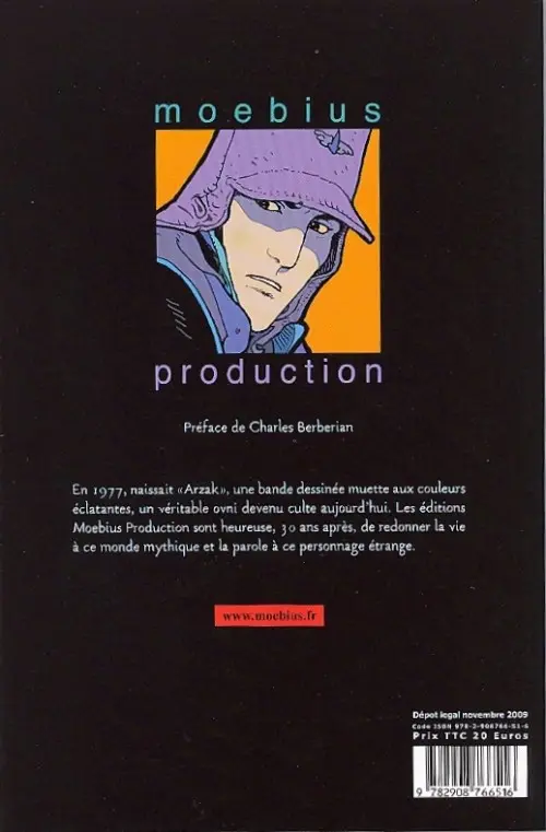 Verso de l'album Arzak Destination Tassili - Tome 1