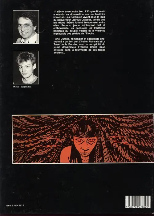 Verso de l'album Les Veines de l'Occident Tome 2 Le cheval démon