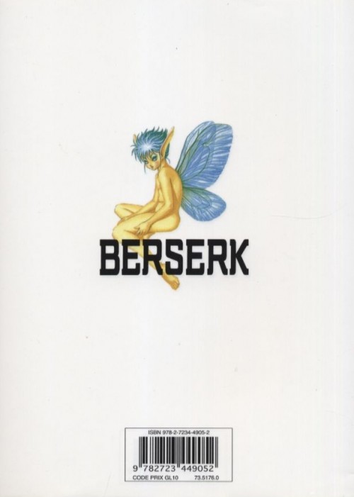Verso de l'album Berserk 6