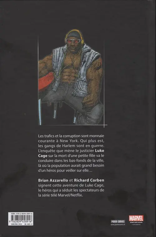 Verso de l'album Cage 1 Mafia Blues